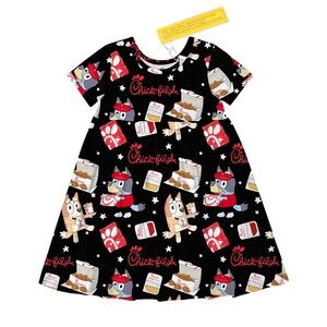 NWT BAMBOO Bluey Chick-fil-A Twirl Dress multiple sizes available